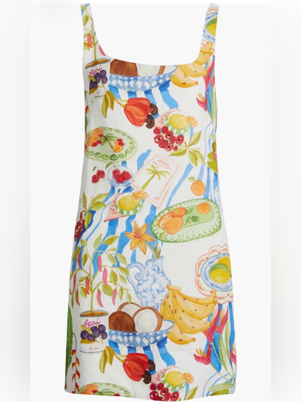 FARM Rio Fresh Table Linen Minidress - Picture 5 of 8